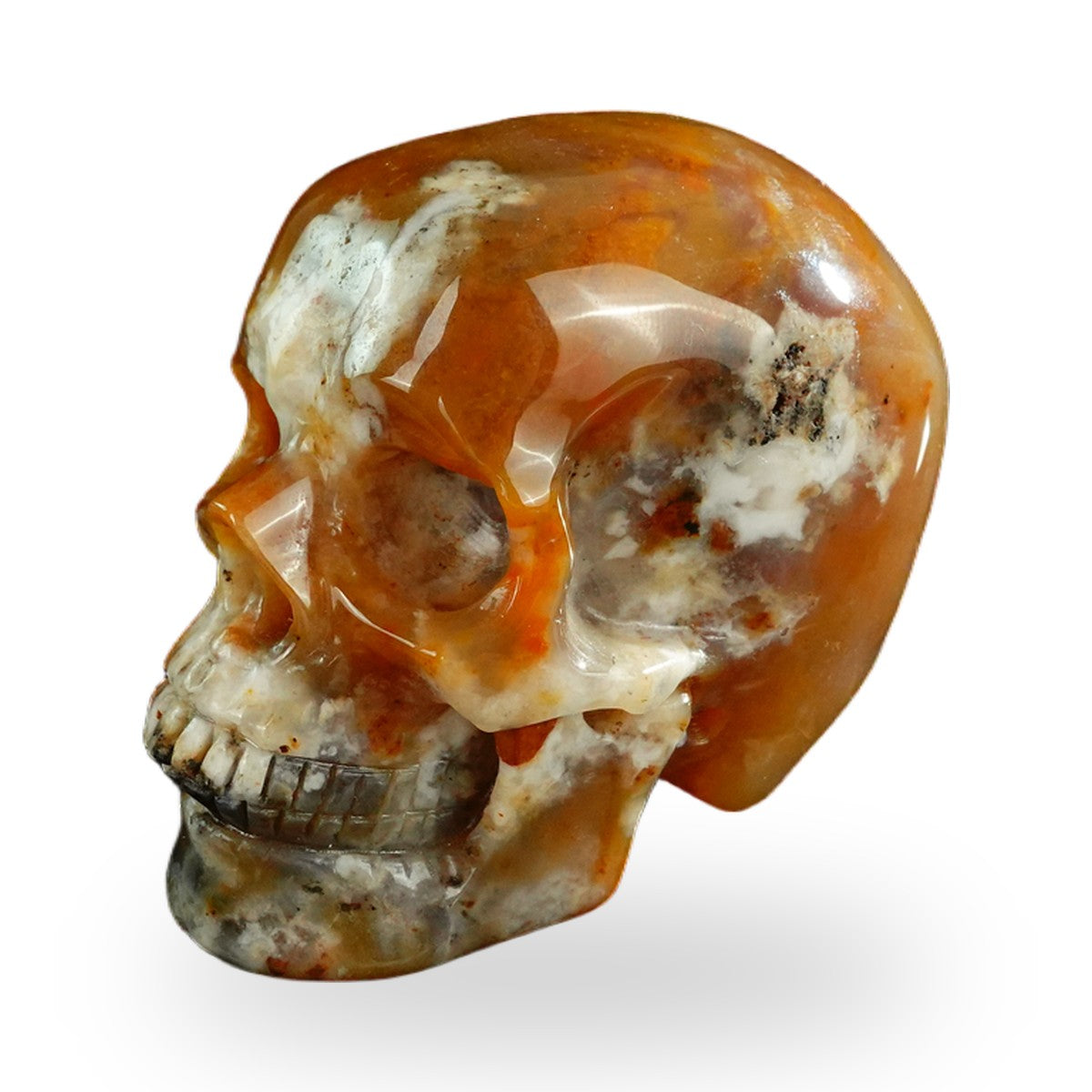 Chalcedony Jasper crystal skull 3" SKH30CJ05 photo 7