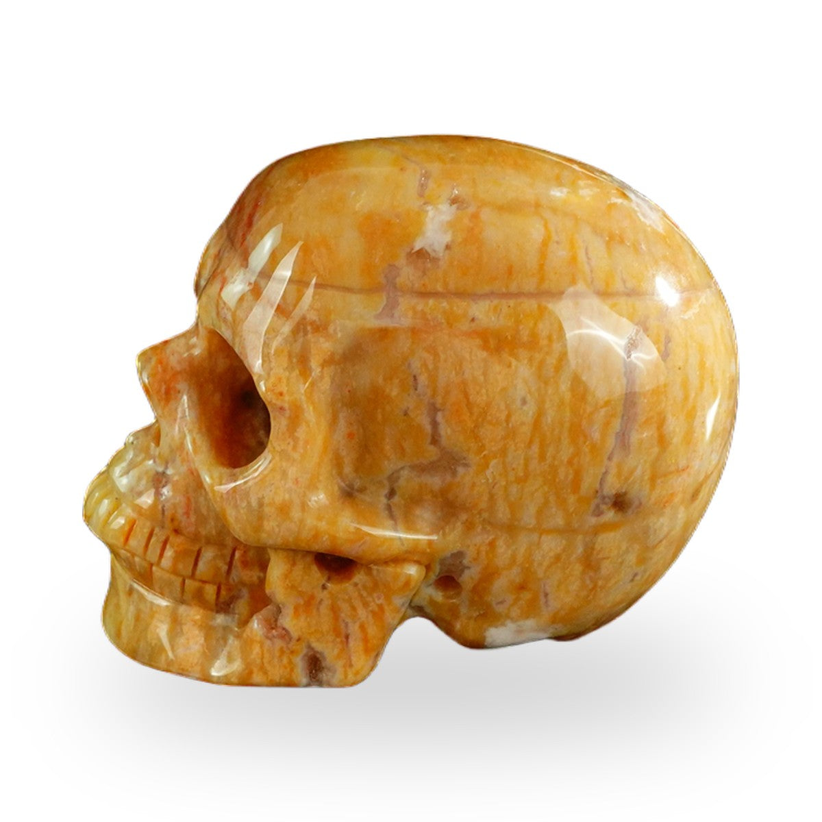 Chalcedony Jasper crystal skull 3" SKH30CJ06 photo 6