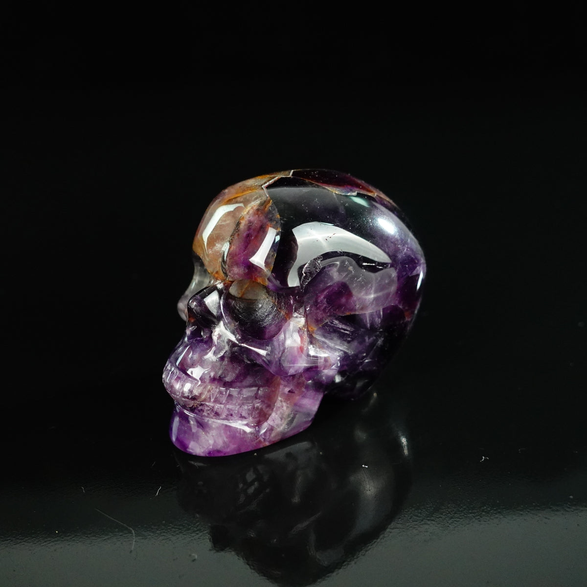 Dream Amethyst crystal skull 2.2" SKH20AM01 view 8