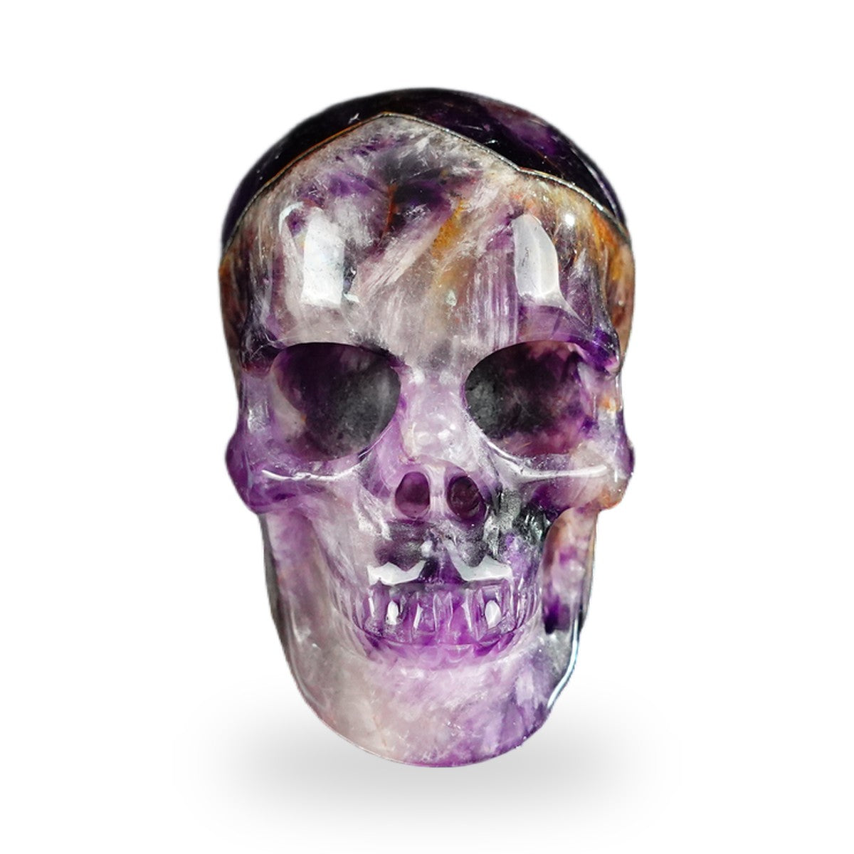 Dream Amethyst crystal skull 2.2" SKH20AM02 photo 1