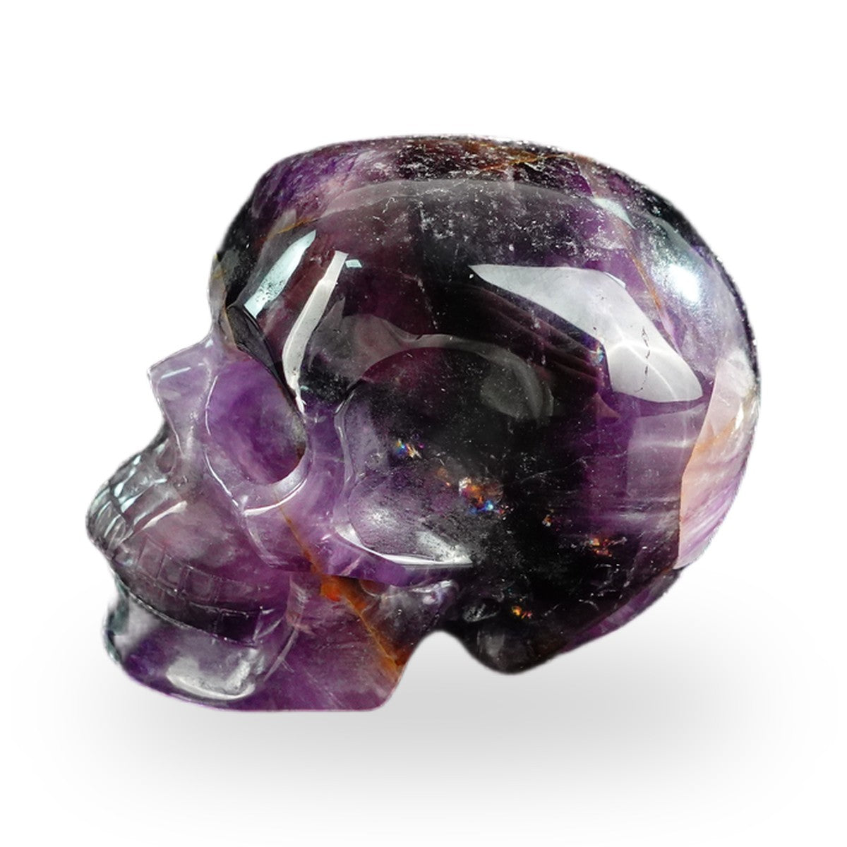 Dream Amethyst crystal skull 2.2" SKH20AM03 photo 6