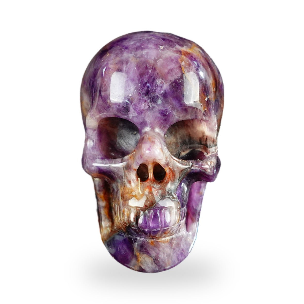 Dream Amethyst crystal skull 2.2" SKH20AM07 photo 1