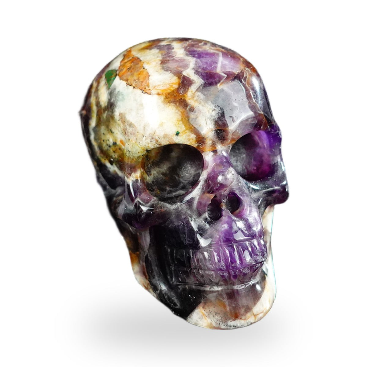 Dream Amethyst crystal skull 2.2" SKH20AM08 photo 2