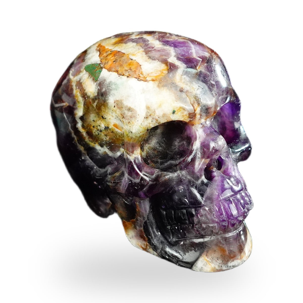 Dream Amethyst crystal skull 2.2" SKH20AM08 photo 3