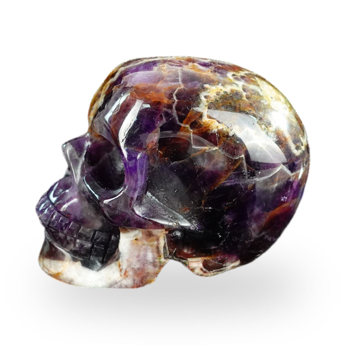 Dream Amethyst crystal skull 2.2" SKH20AM08 photo 6