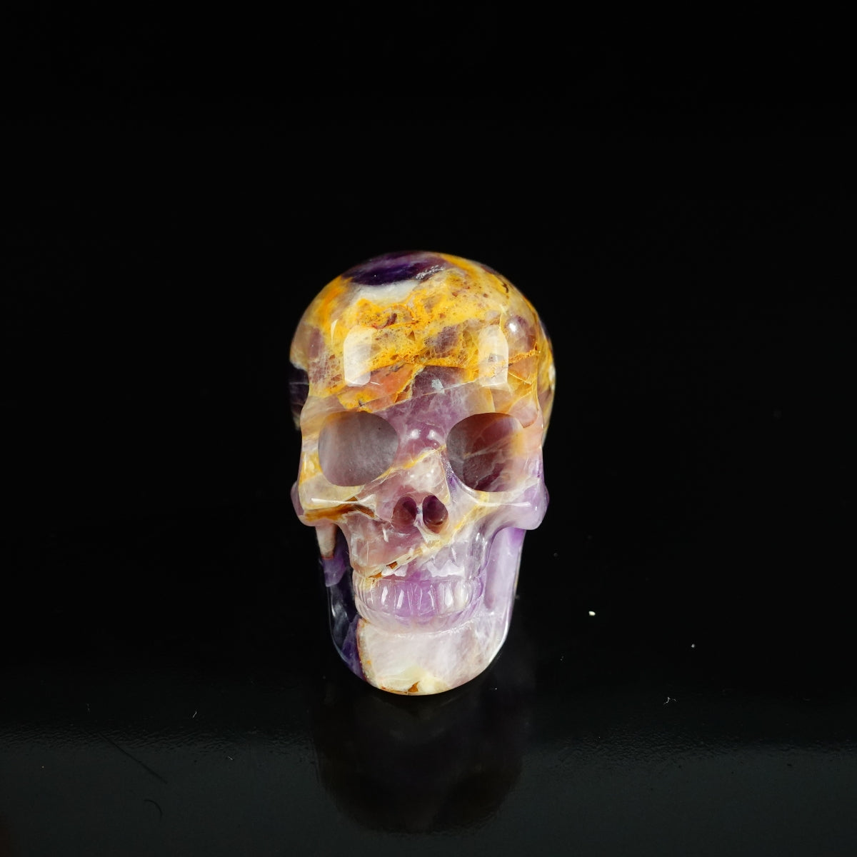 Dream Amethyst crystal skull 2.2" SKH20AM09 photo 1