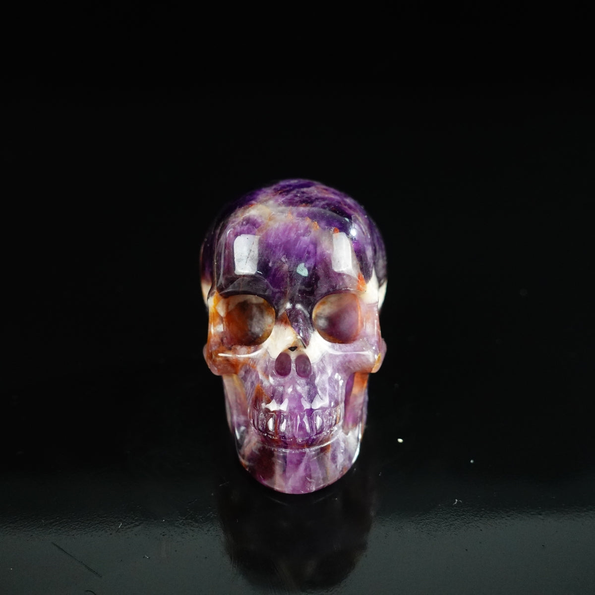 Dream Amethyst crystal skull 2.2" SKH20AM12 photo 1