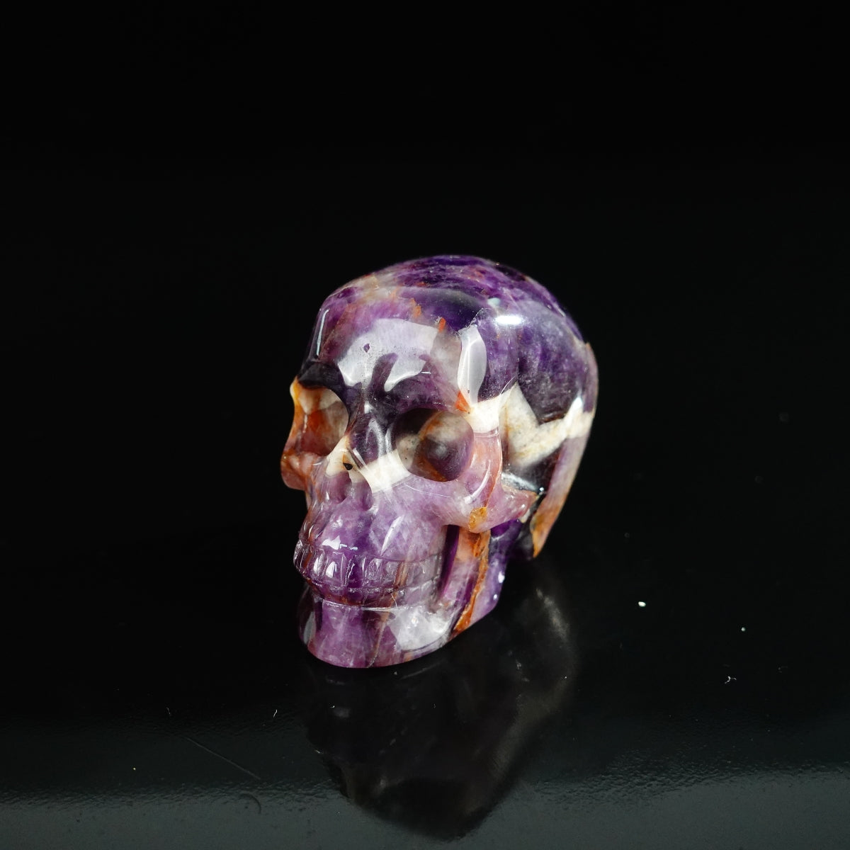 Dream Amethyst crystal skull 2.2" SKH20AM12 photo 8