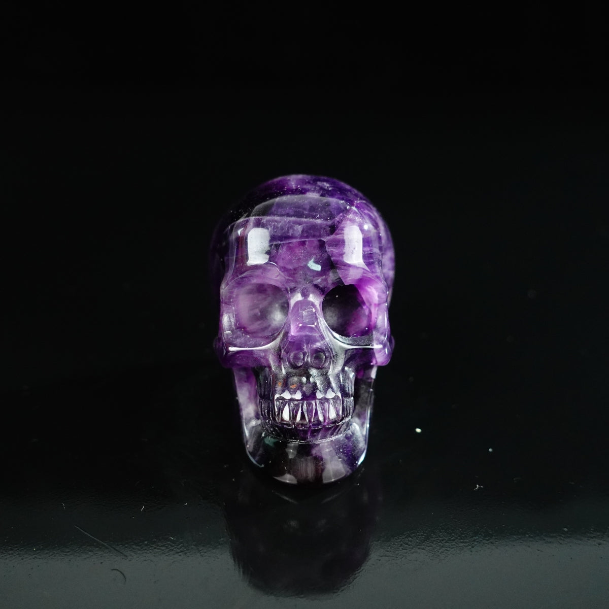Dream Amethyst crystal skull 2.2" SKH20AM13 photo 1