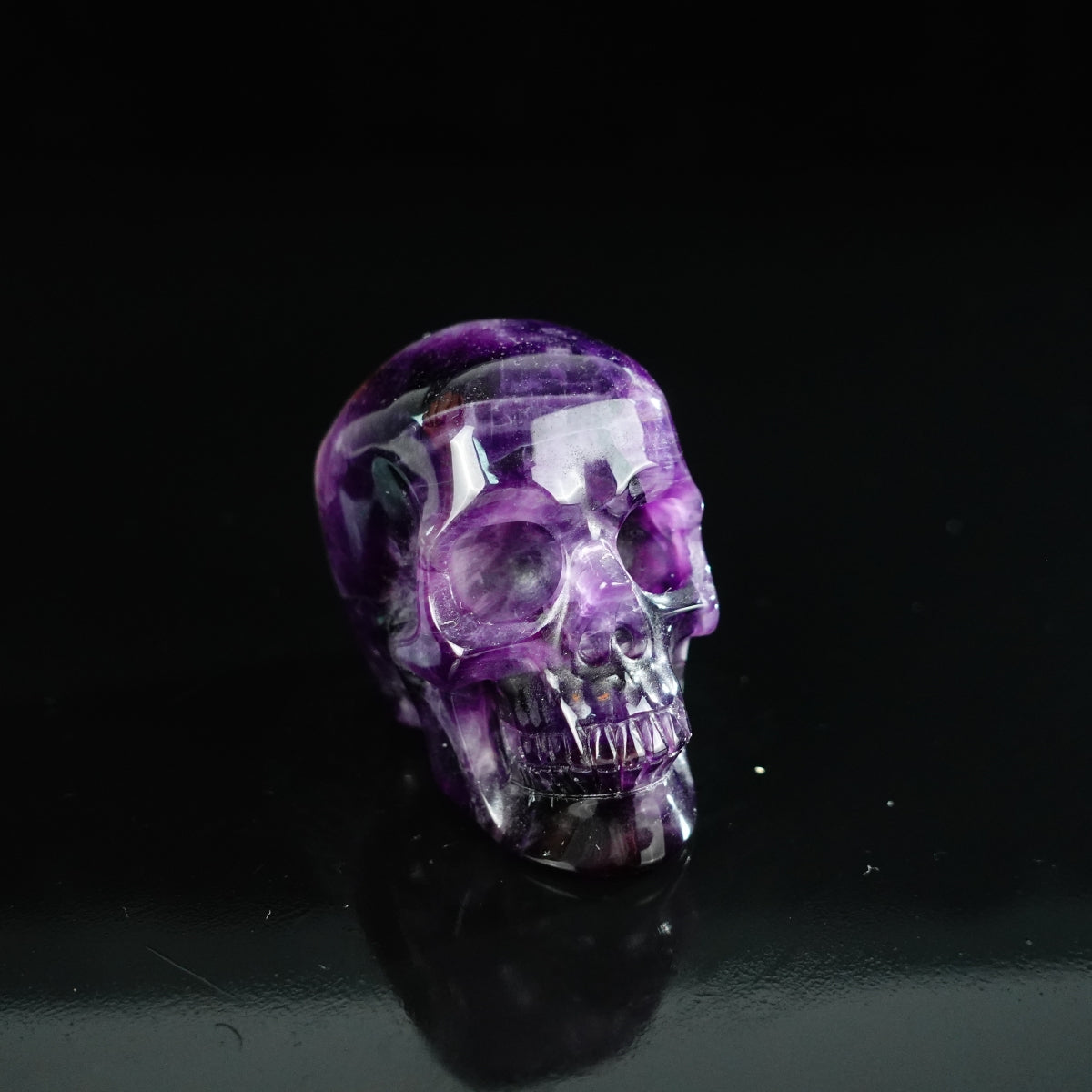 Dream Amethyst crystal skull 2.2" SKH20AM13 photo 2