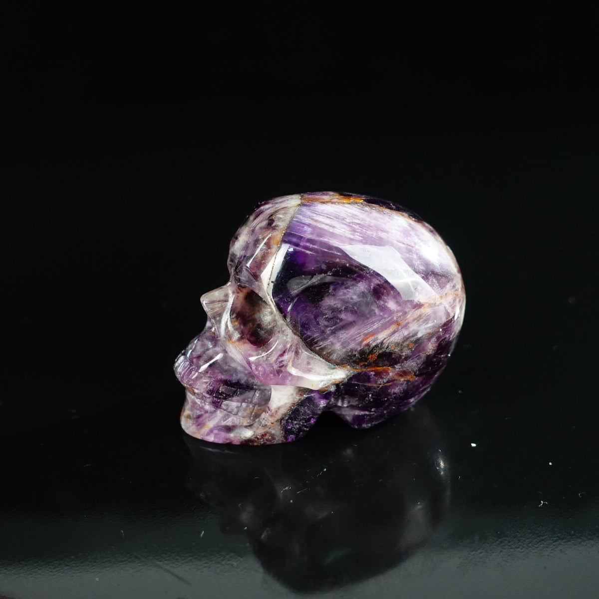 Dream Amethyst crystal skull 2.2" SKH20AM15 photo 6