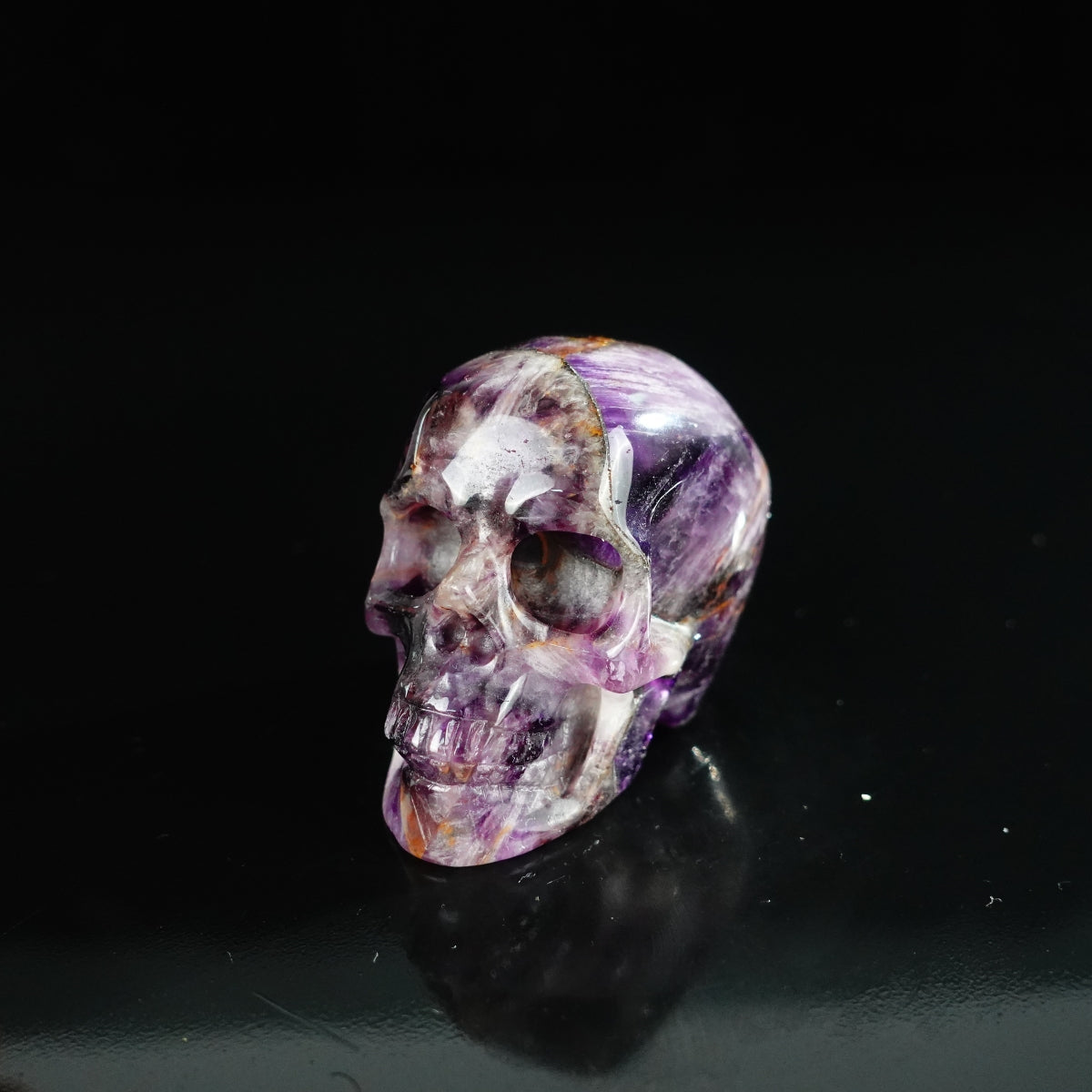 Dream Amethyst crystal skull 2.2" SKH20AM15 photo 8