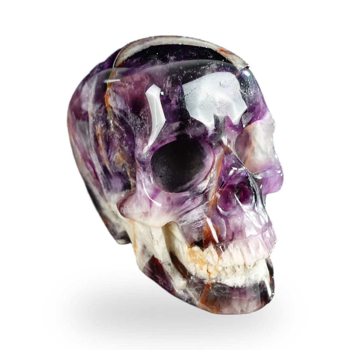 Dream Amethyst crystal skull 2.2" SKH20AM17 photo 2