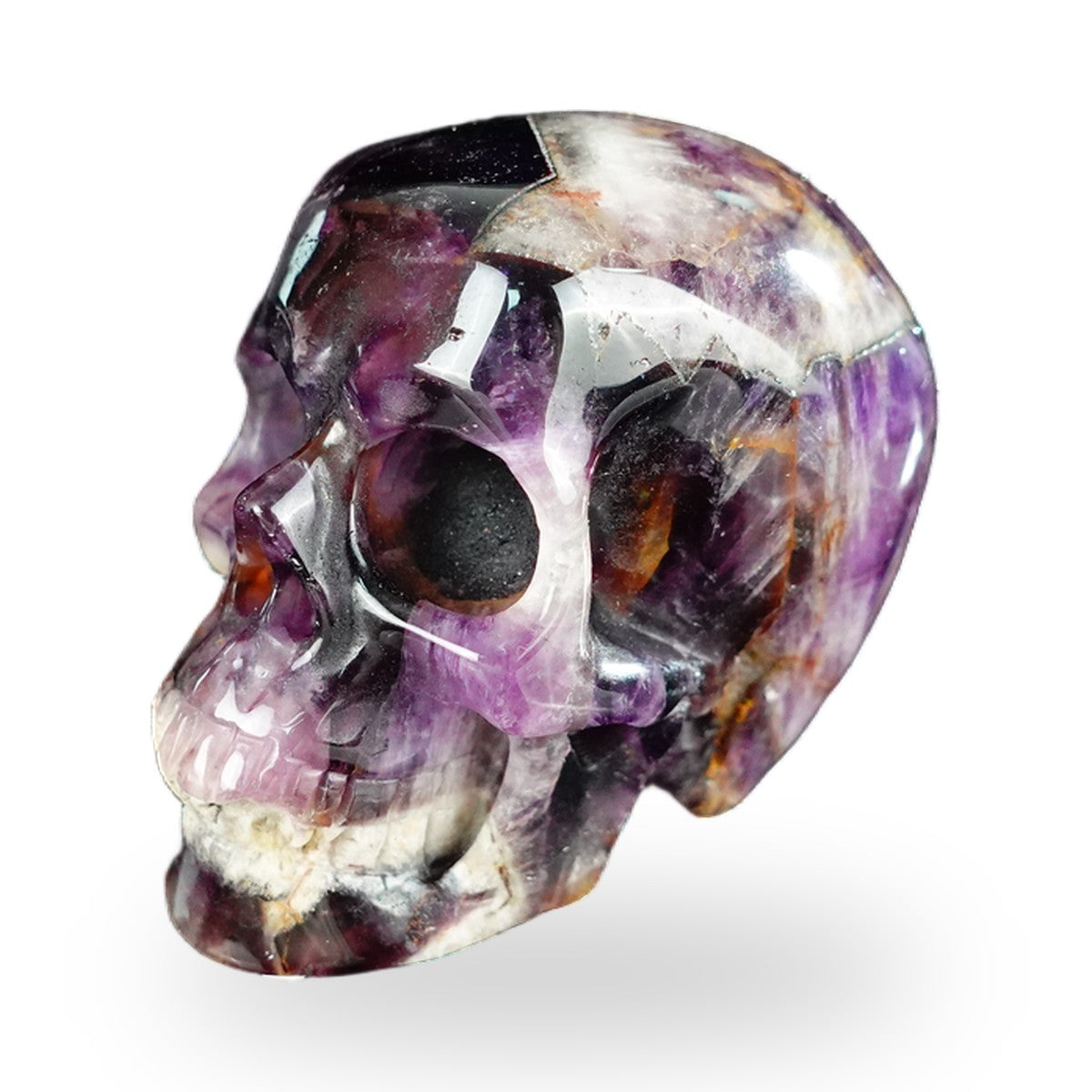 Dream Amethyst crystal skull 2.2" SKH20AM17 photo 6