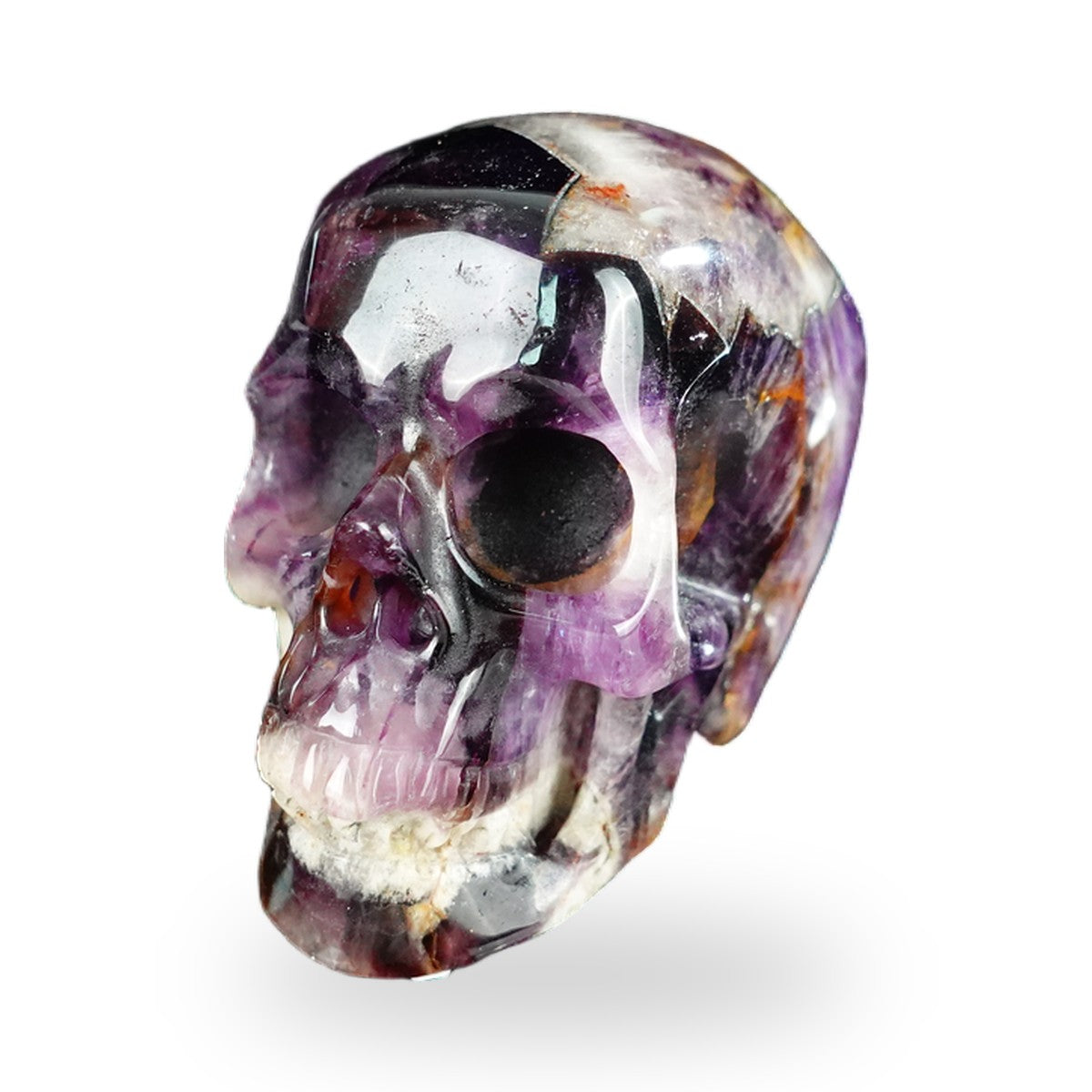 Dream Amethyst crystal skull 2.2" SKH20AM17 photo 7