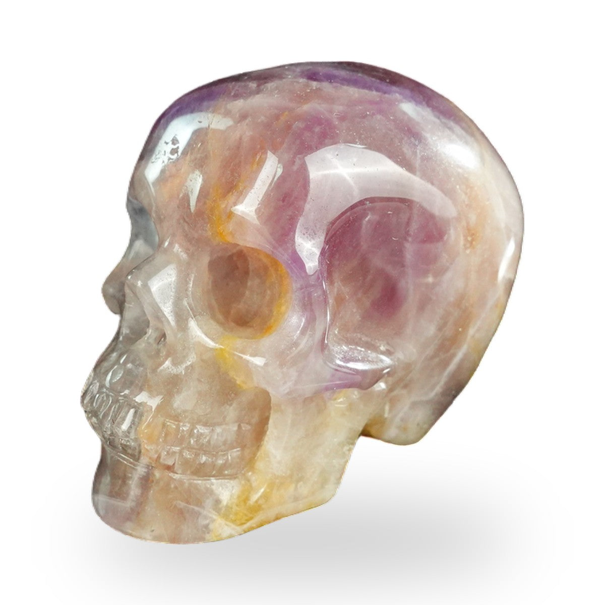 Dream Amethyst crystal skull 2.2" SKH20AM19 photo 7