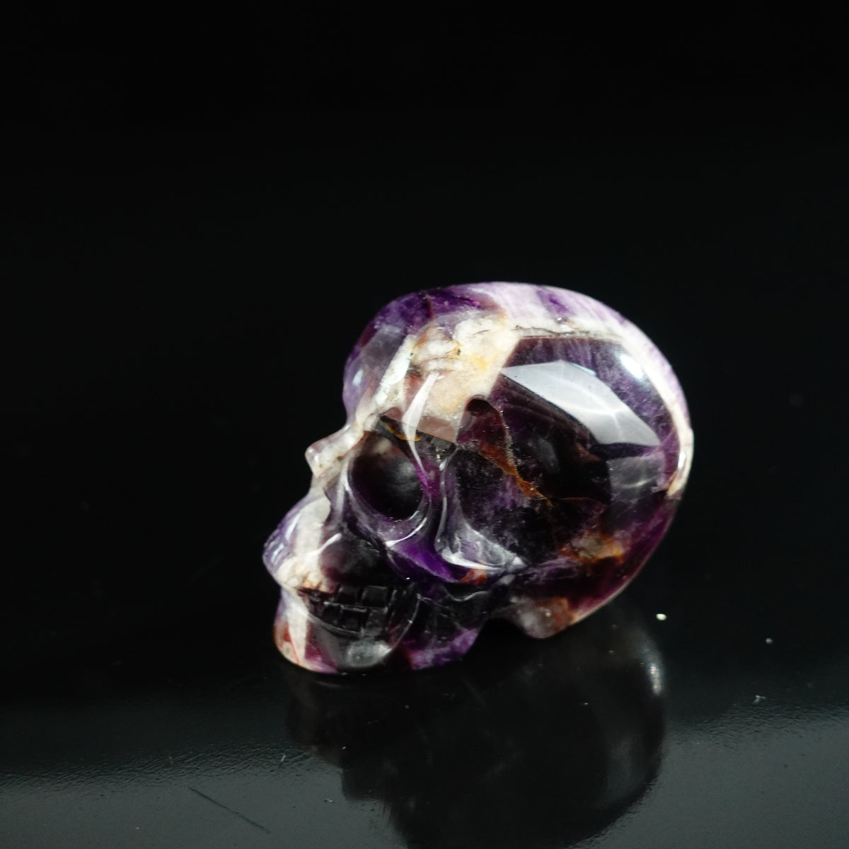 Dream Amethyst crystal skull 2.2" SKH20AM20 photo 6