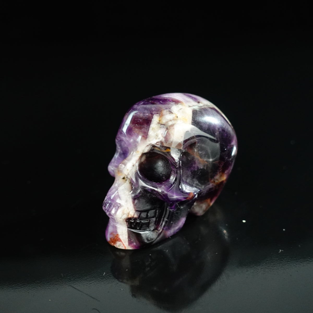 Dream Amethyst crystal skull 2.2" SKH20AM20 photo 7