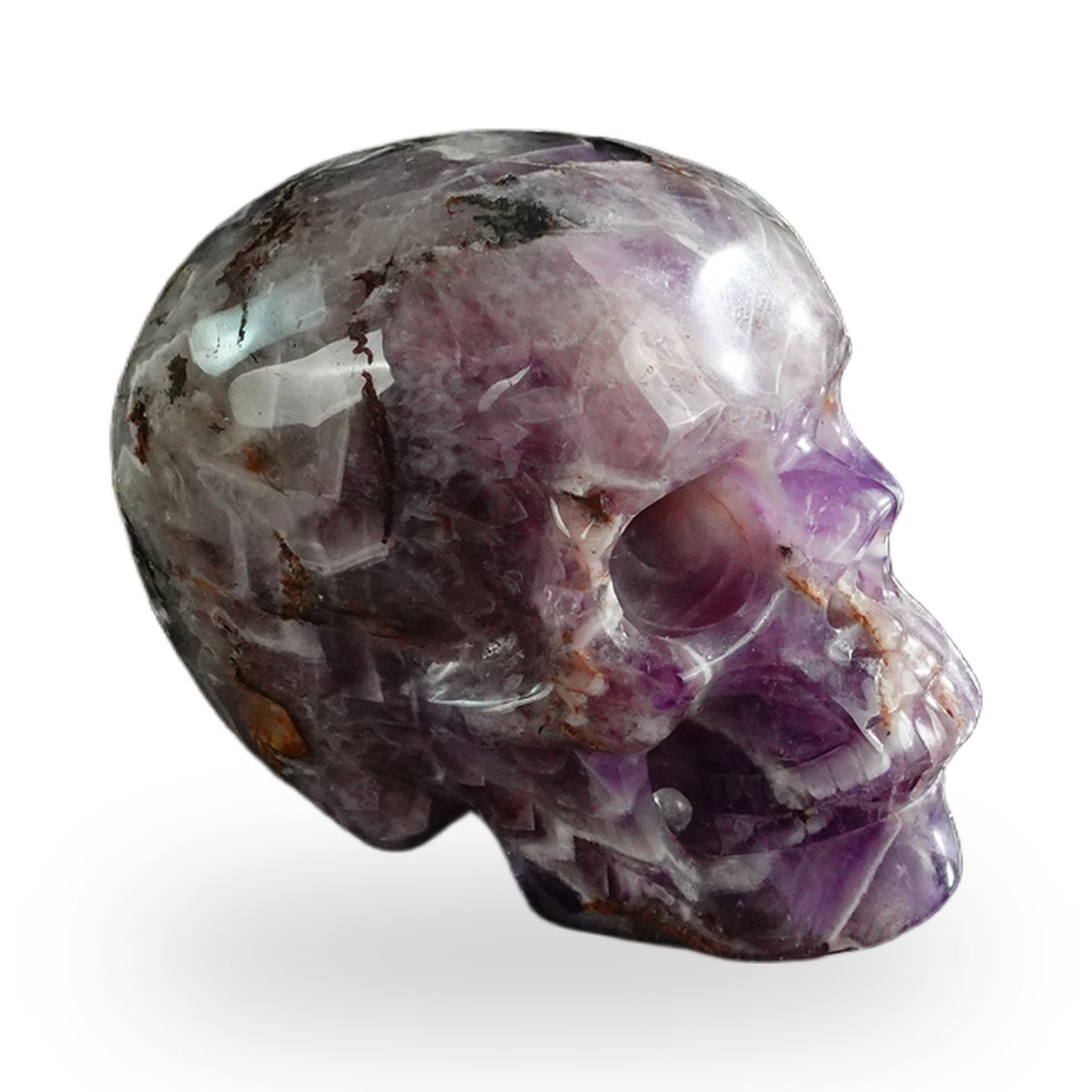 Dream Amethyst crystal skull 3" SKH30AM02 photo 4