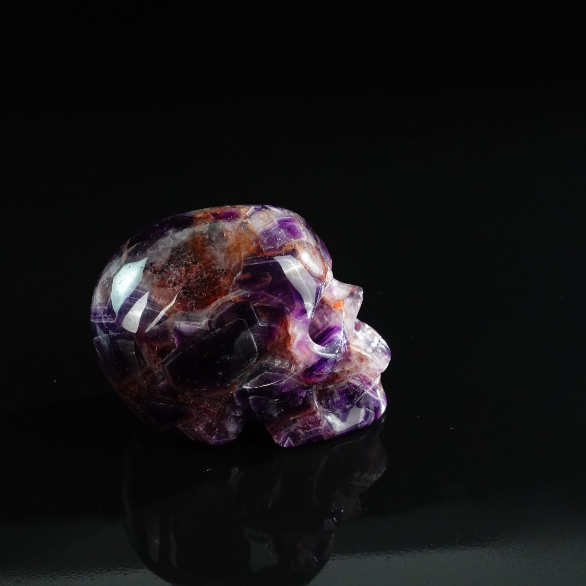 Dream Amethyst crystal skull 3" SKH30AM05 photo 4