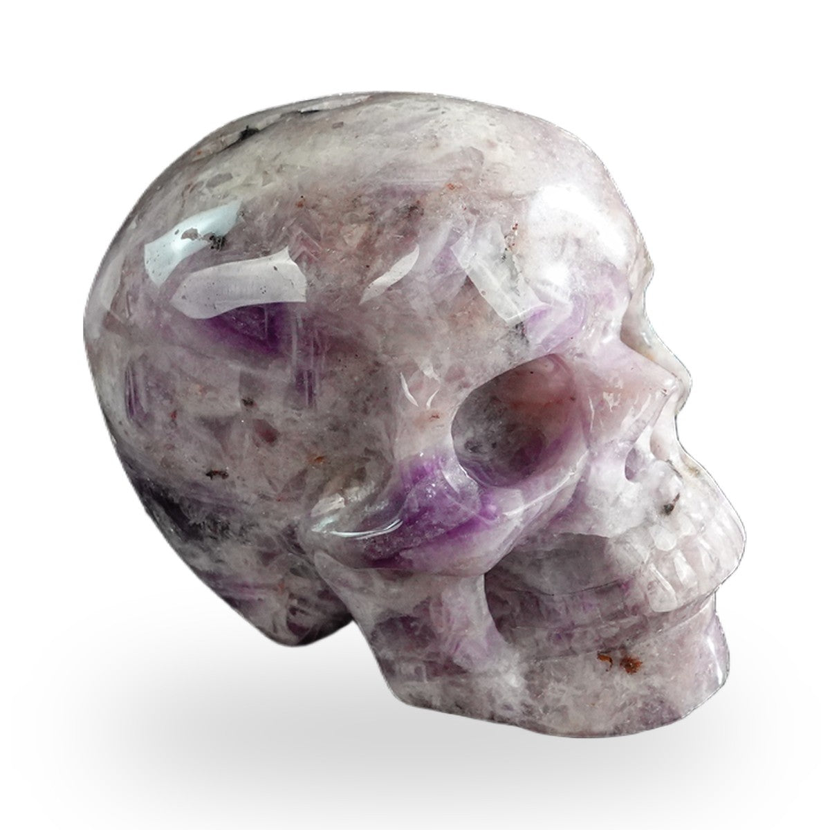 Dream Amethyst crystal skull 3" SKH30AM06 photo 4