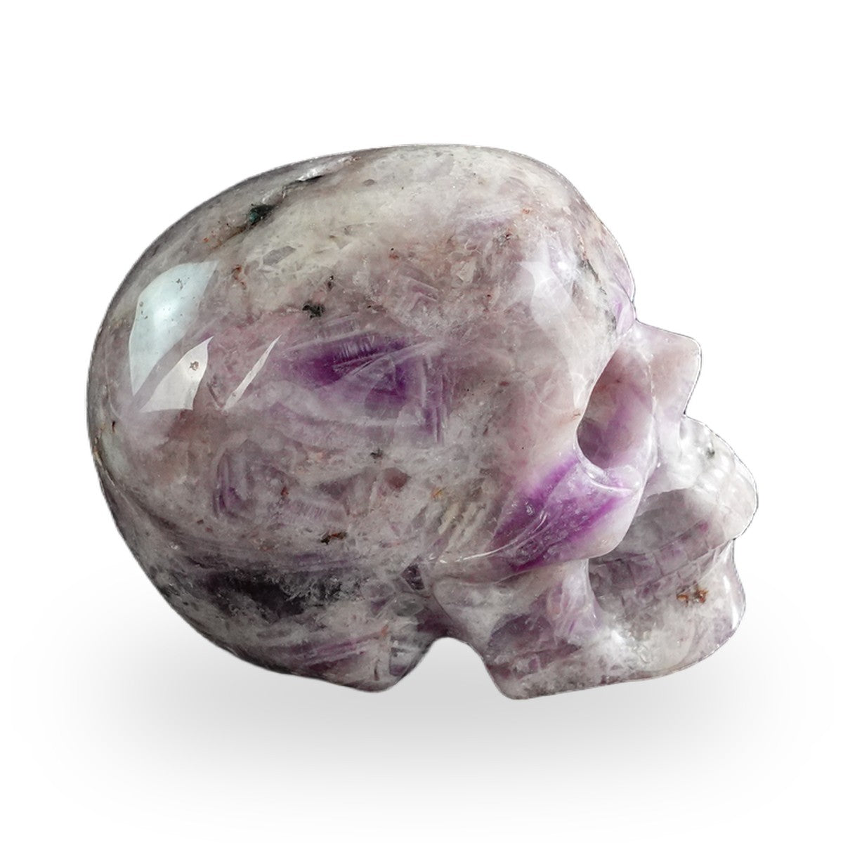 Dream Amethyst crystal skull 3" SKH30AM06 photo 5