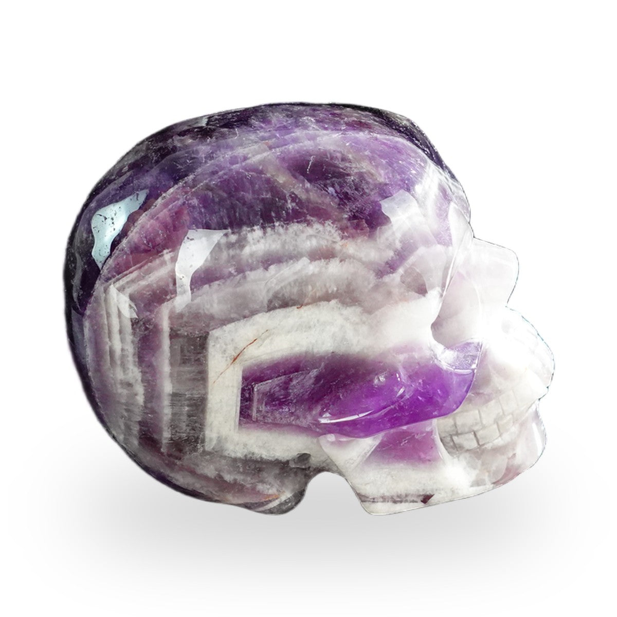 Dream Amethyst crystal skull 3" SKH30AM08 photo 5