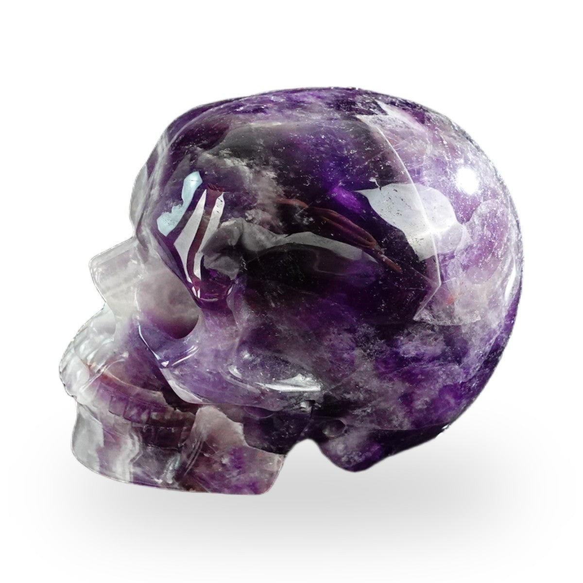 Dream Amethyst crystal skull 3" SKH30AM08 photo 6