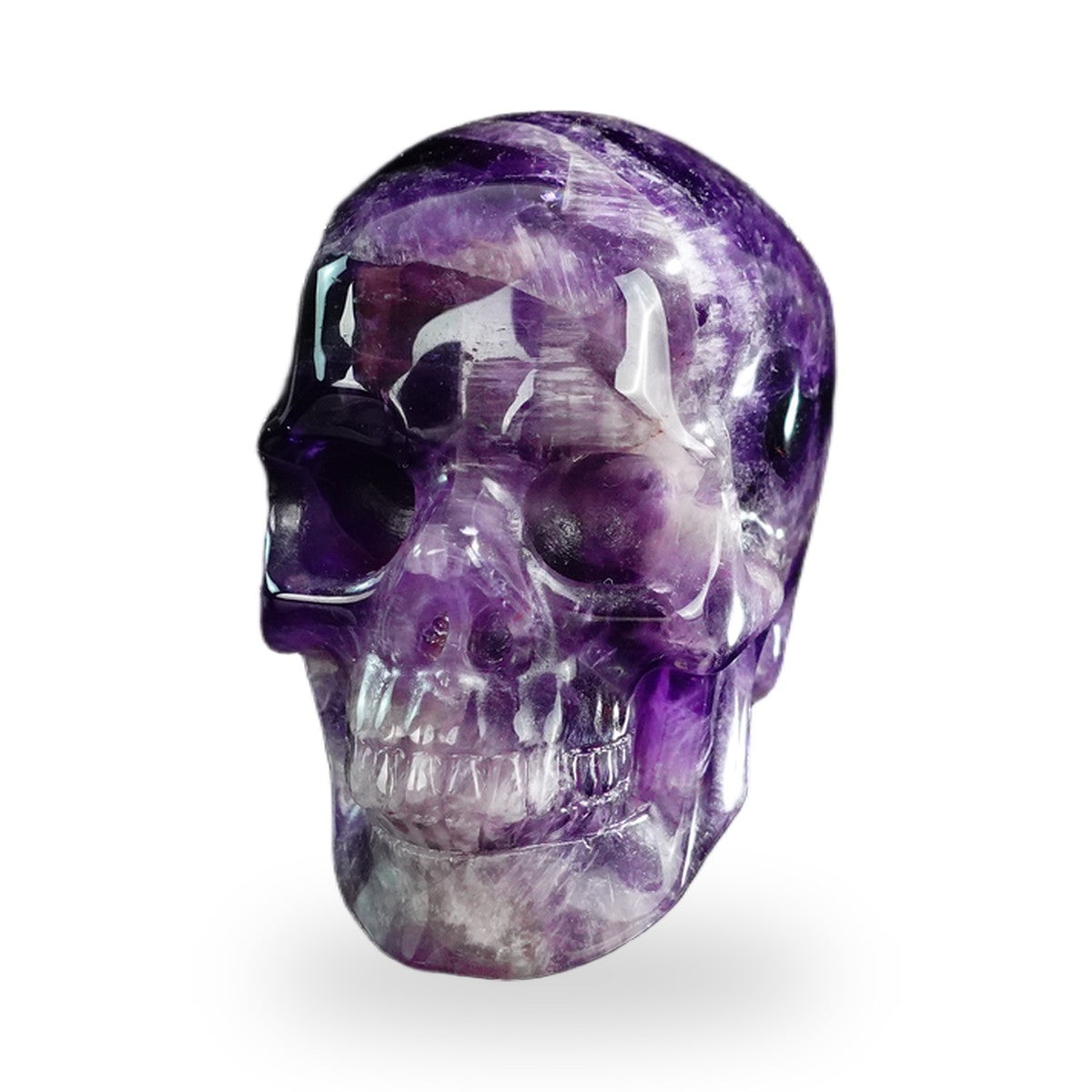 Dream Amethyst crystal skull 3" SKH30AM09 photo 8
