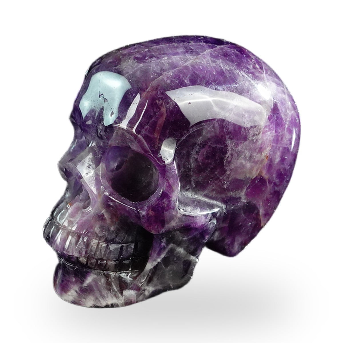 Dream Amethyst crystal skull 3" SKH30AM12 photo 7