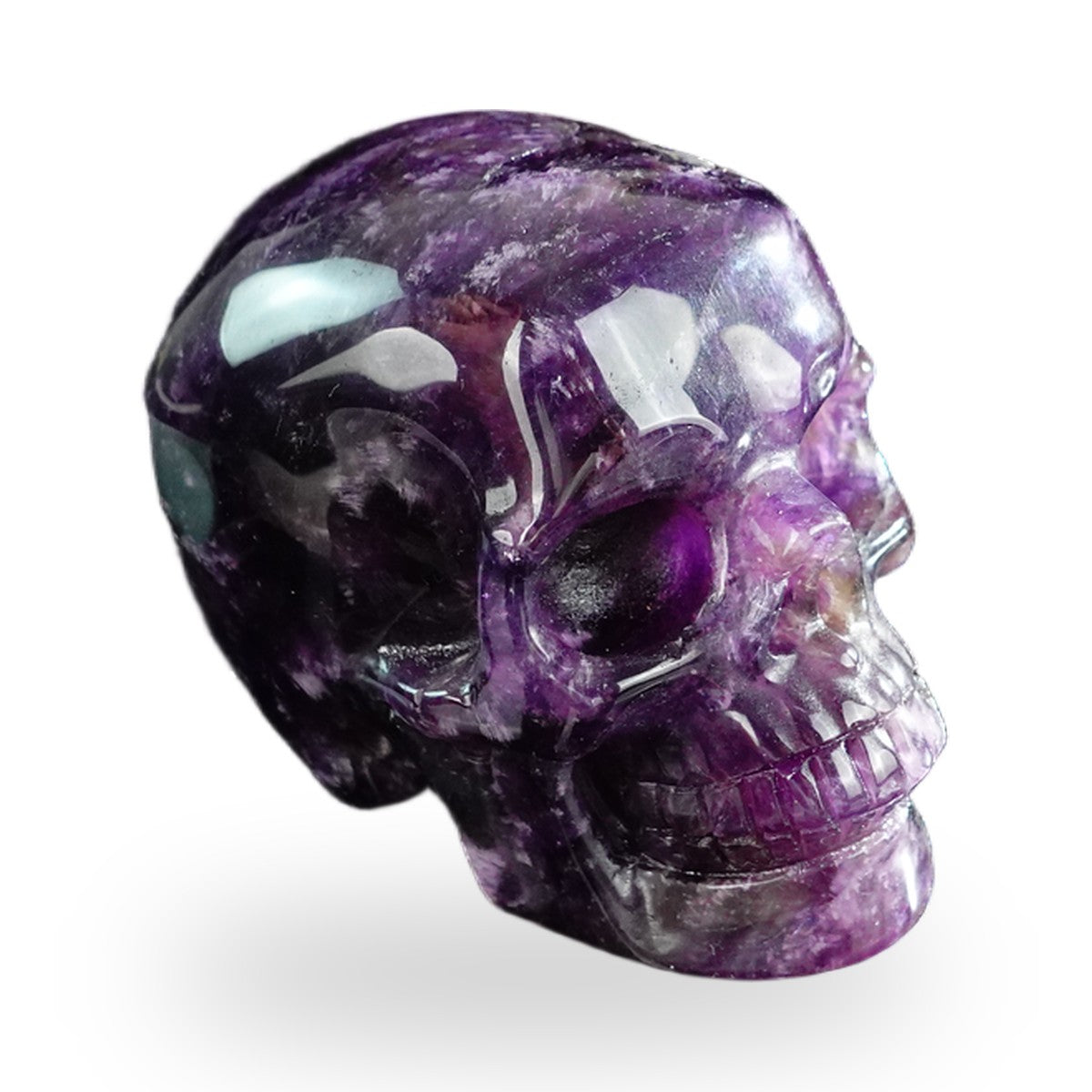 Dream Amethyst crystal skull 3" SKH30AM13 photo 4