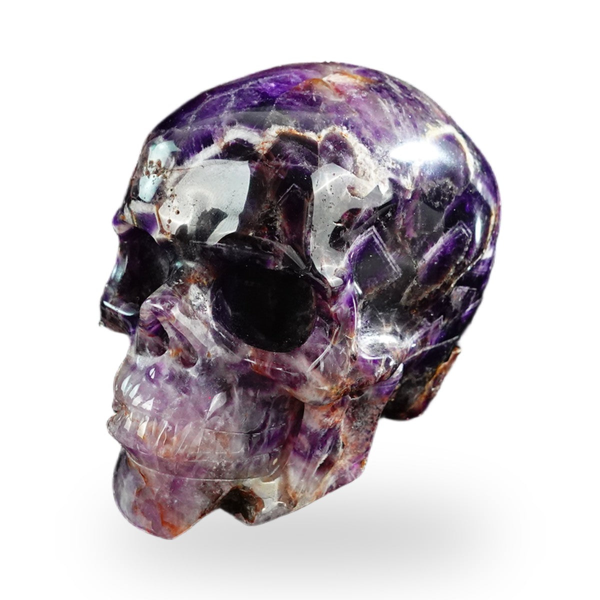 Dream Amethyst crystal skull 3" SKH30AM14 photo 7
