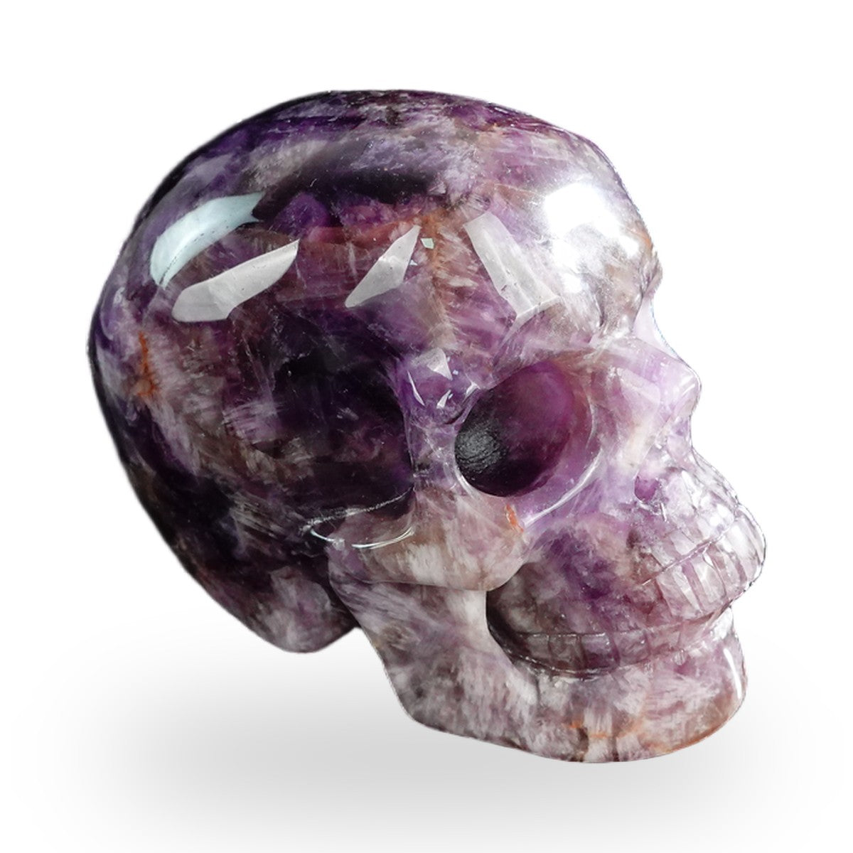Dream Amethyst crystal skull 3" SKH30AM15 photo 4