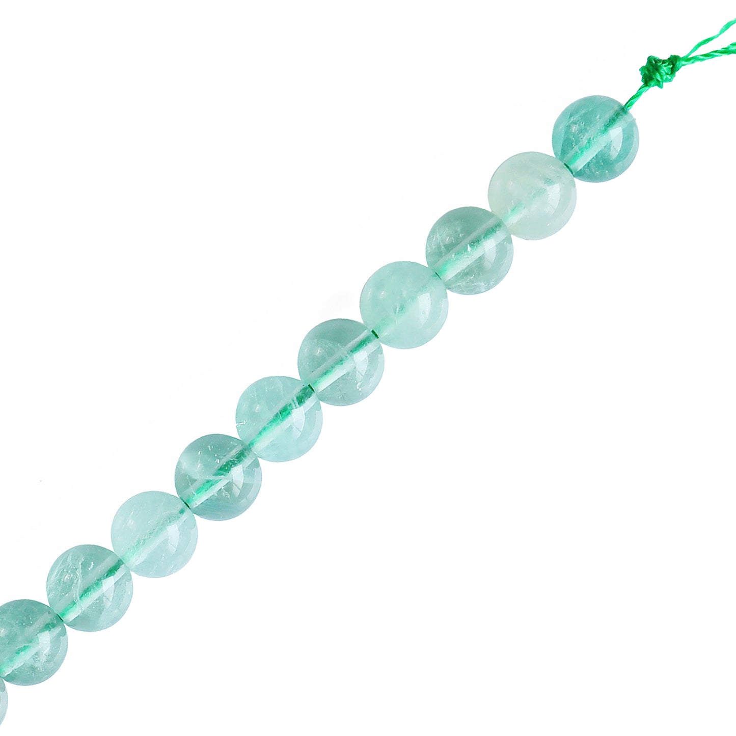 Natural Fluorite Beads Bracelet,Healing Energy Bracelet,Handcrafted Gift