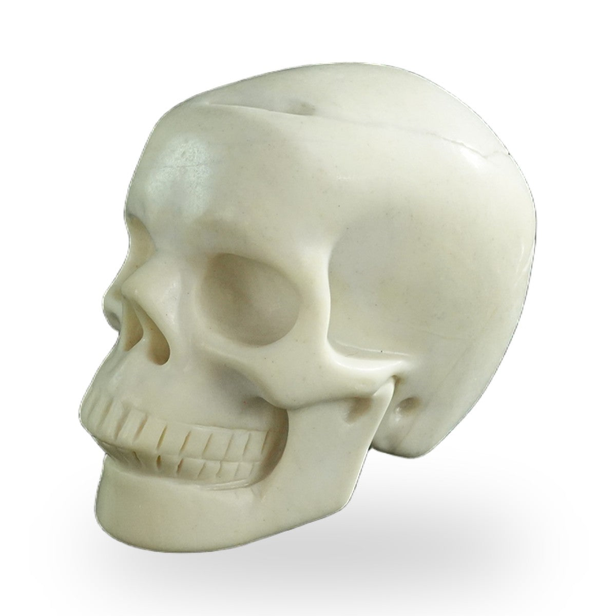 Ivory Jade crystal skull 3" SKH30IJ02 photo 7