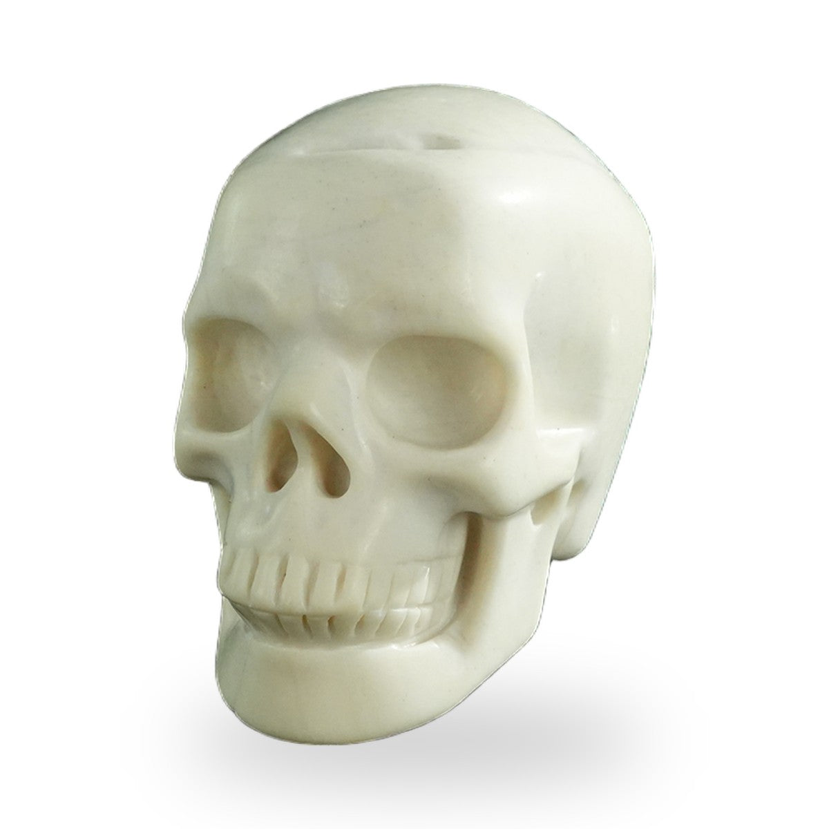 Ivory Jade crystal skull 3" SKH30IJ02 photo 8