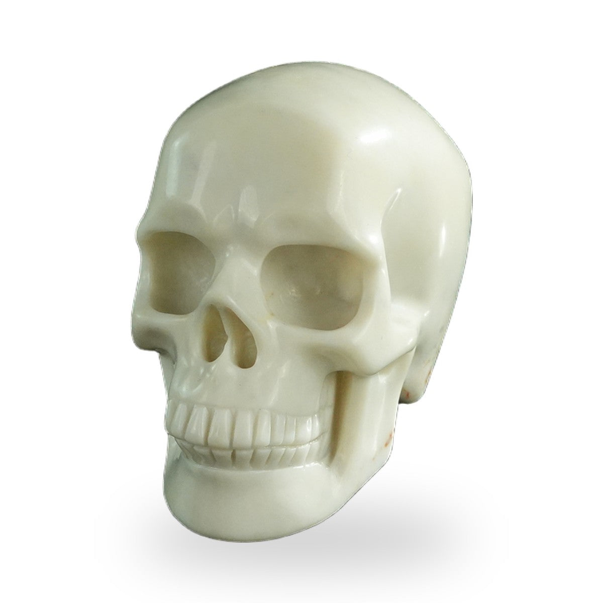 Ivory Jade crystal skull 3" SKH30IJ03 photo 7