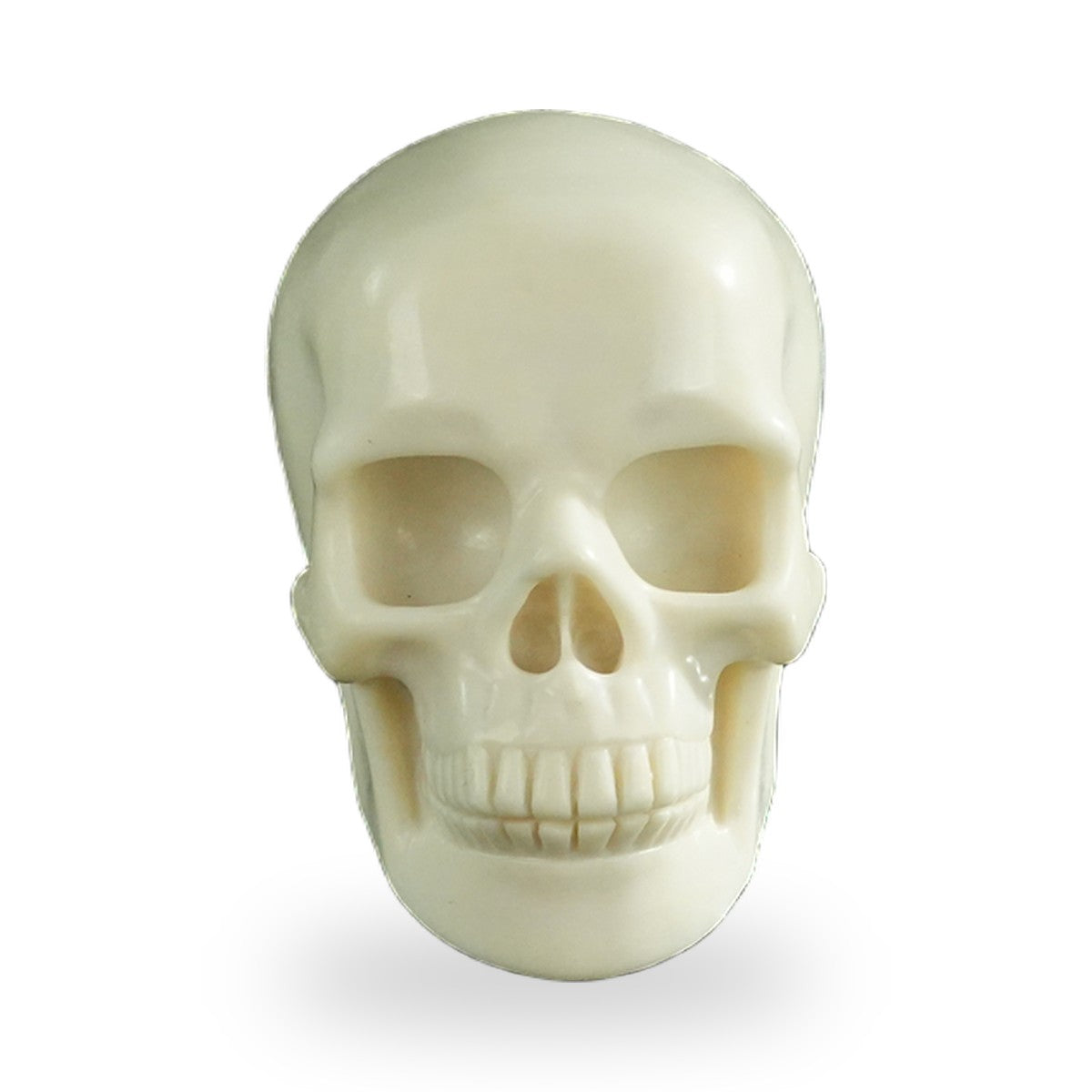 Ivory Jade crystal skull 3" SKH30IJ04 photo 1