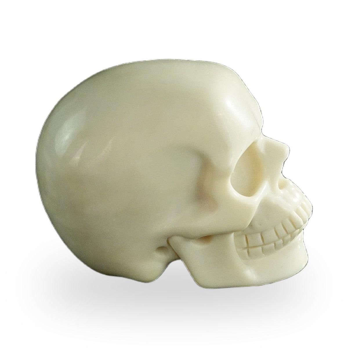 Ivory Jade crystal skull 3" SKH30IJ04 photo 5