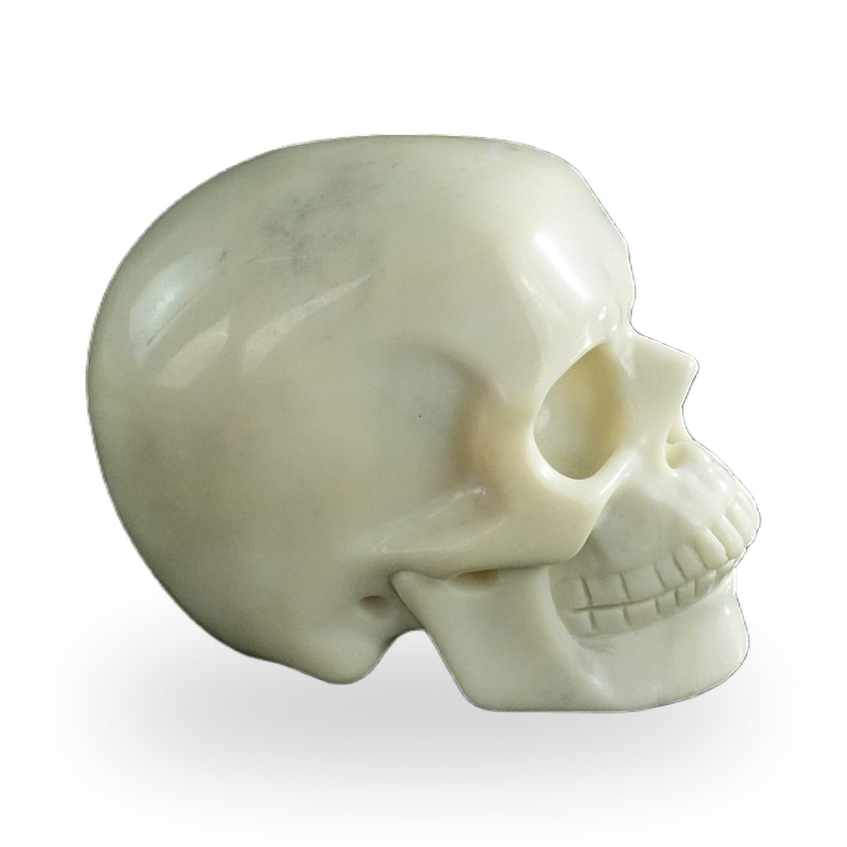 Ivory Jade crystal skull 3" SKH30IJ05 photo 5