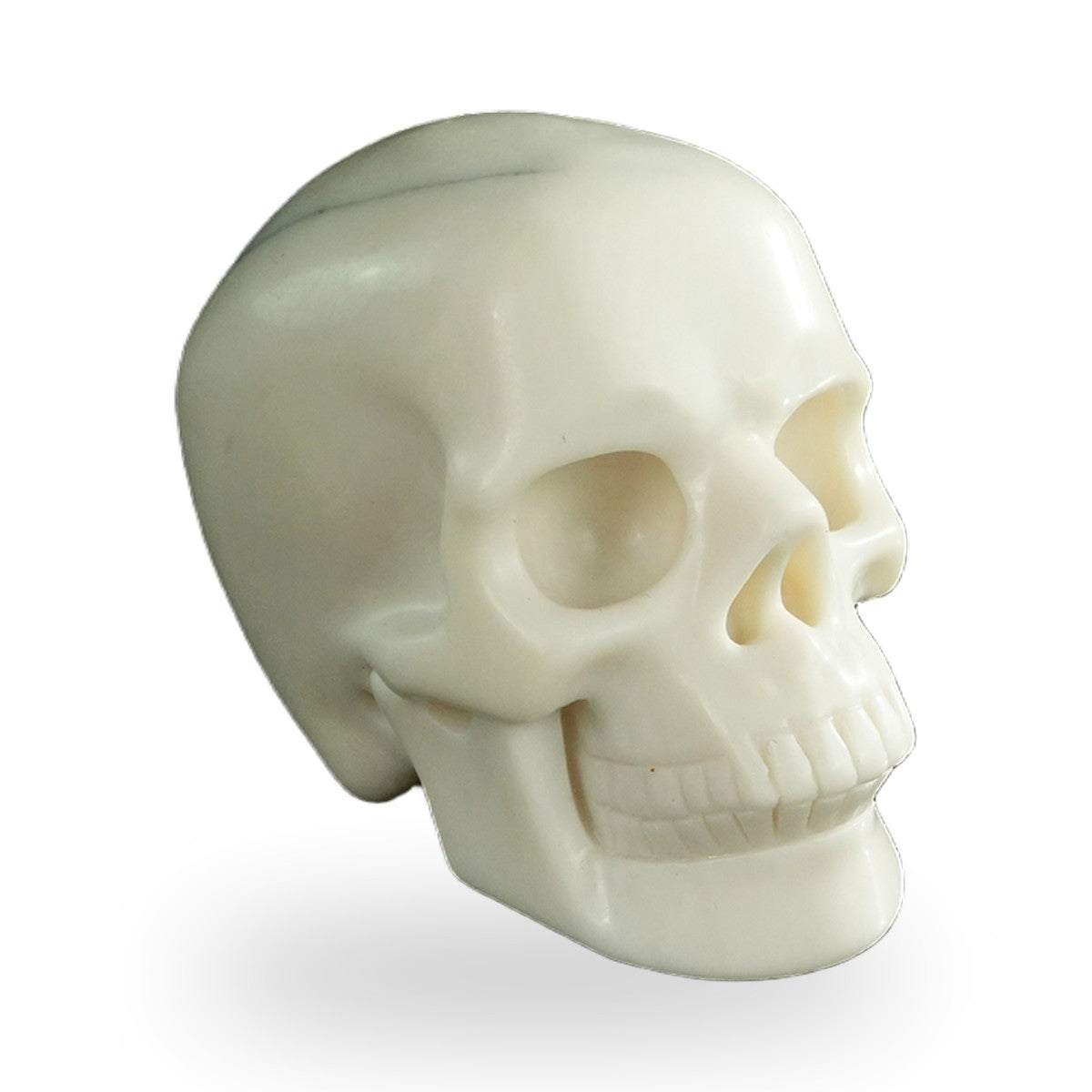 Ivory Jade crystal skull 3" SKH30IJ07 photo 4