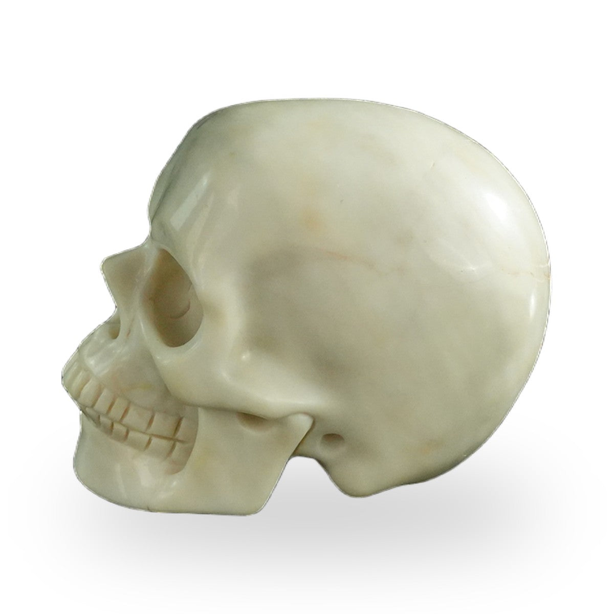 Ivory Jade crystal skull 3" SKH30IJ09 photo 6