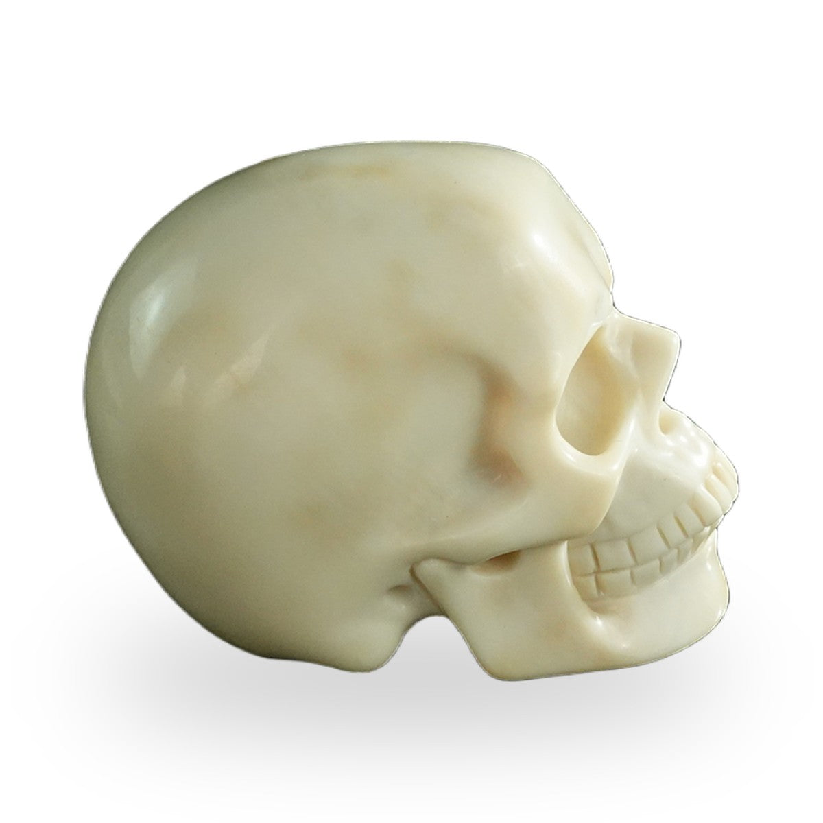 Ivory Jade crystal skull 3" SKH30IJ13 photo 5