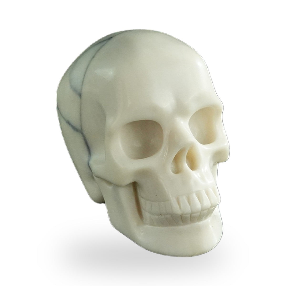 Ivory Jade crystal skull 3" SKH30IJ16 photo 3