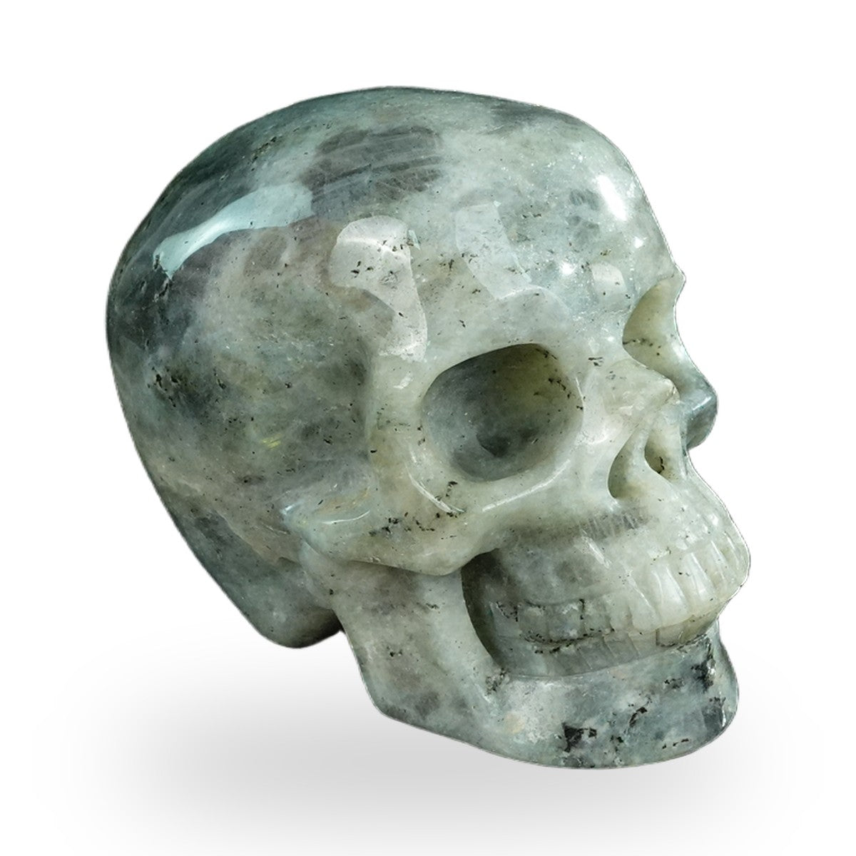 Labradorite crystal skull 4.5" SKH45LA02 photo 3