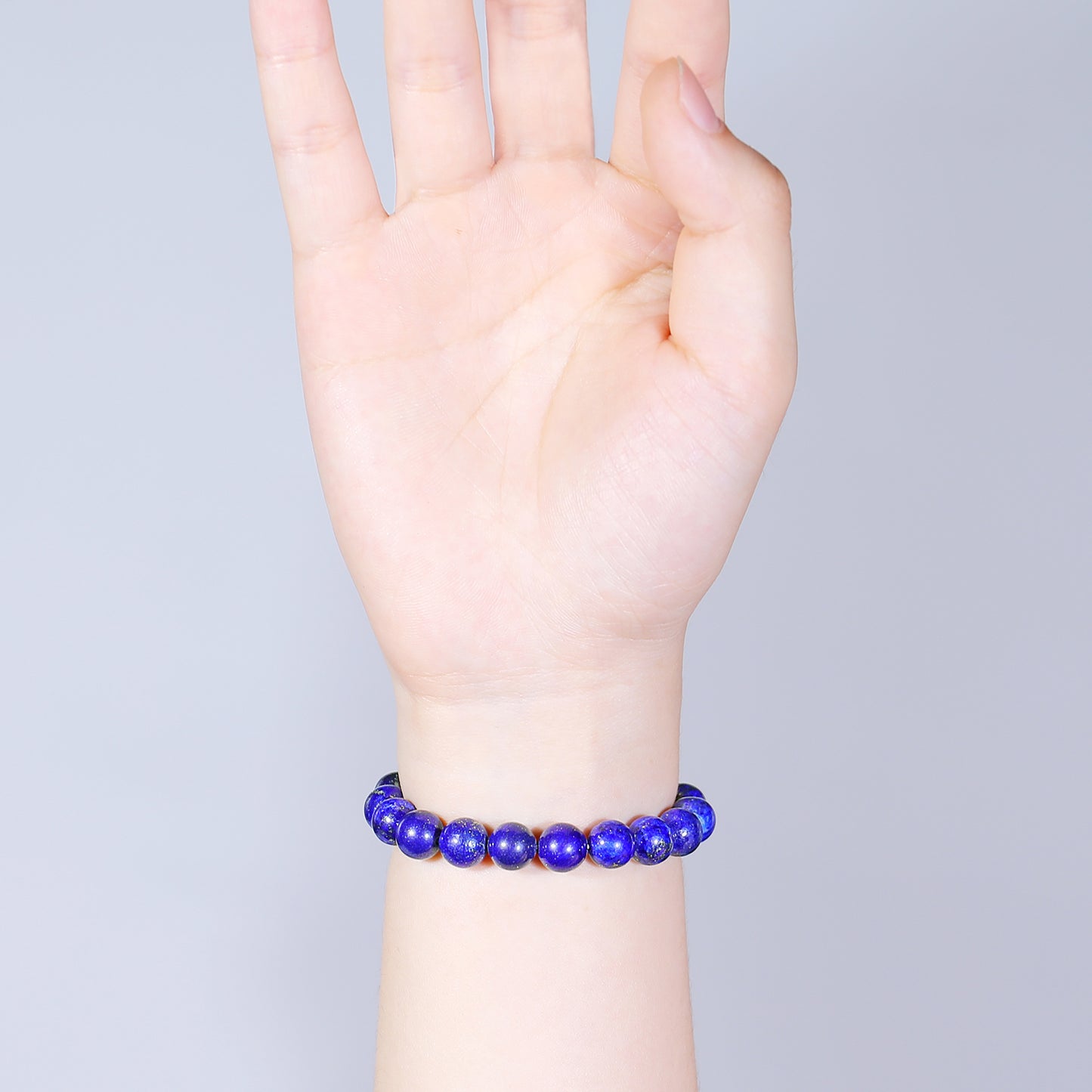 Natural Lapis Lazuli Beads Bracelet,Healing Energy Bracelet,Handcrafted Gift