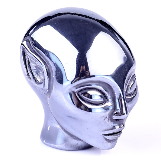 Nicedony 2.0" Tera-Hertz Hand Carved Crystal Elf Alien Sculpture