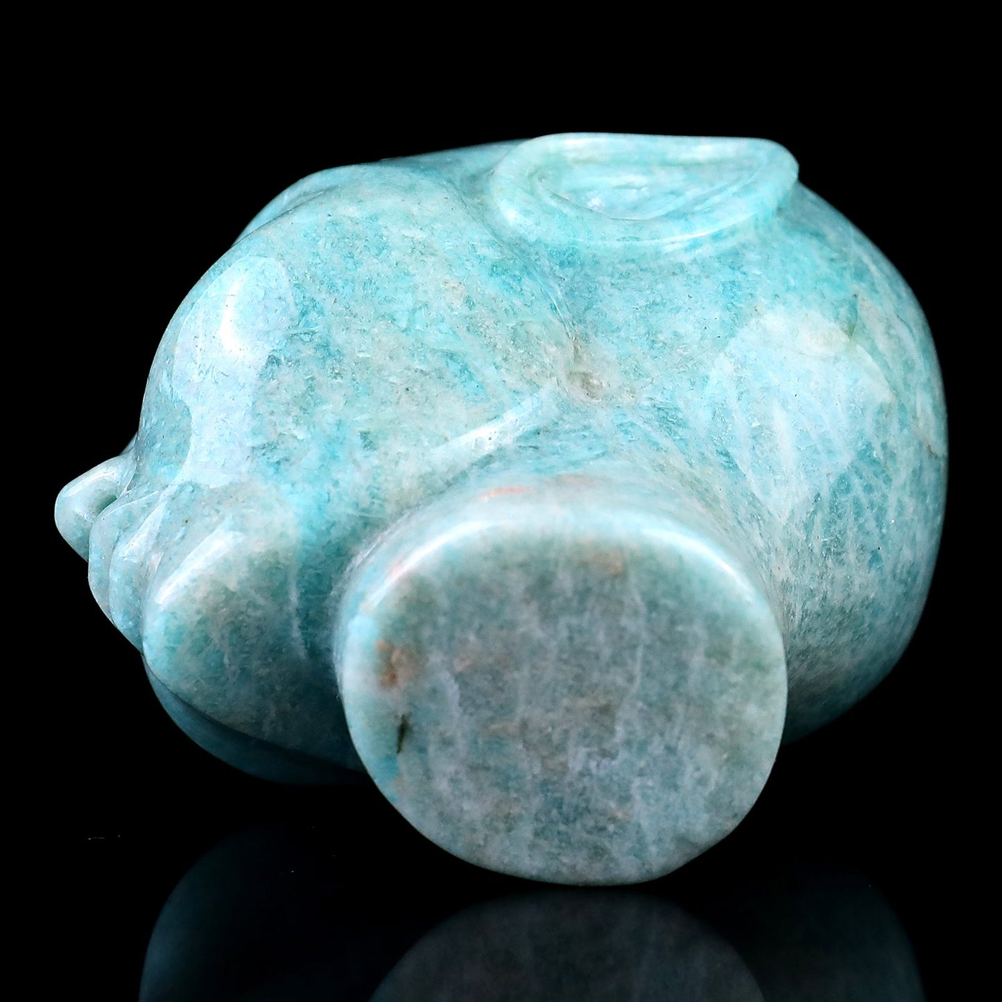 Nicedony 2.9" Amazonite Hand Carved Crystal Elf Alien Sculpture (SKU: S100003) - Photo 6