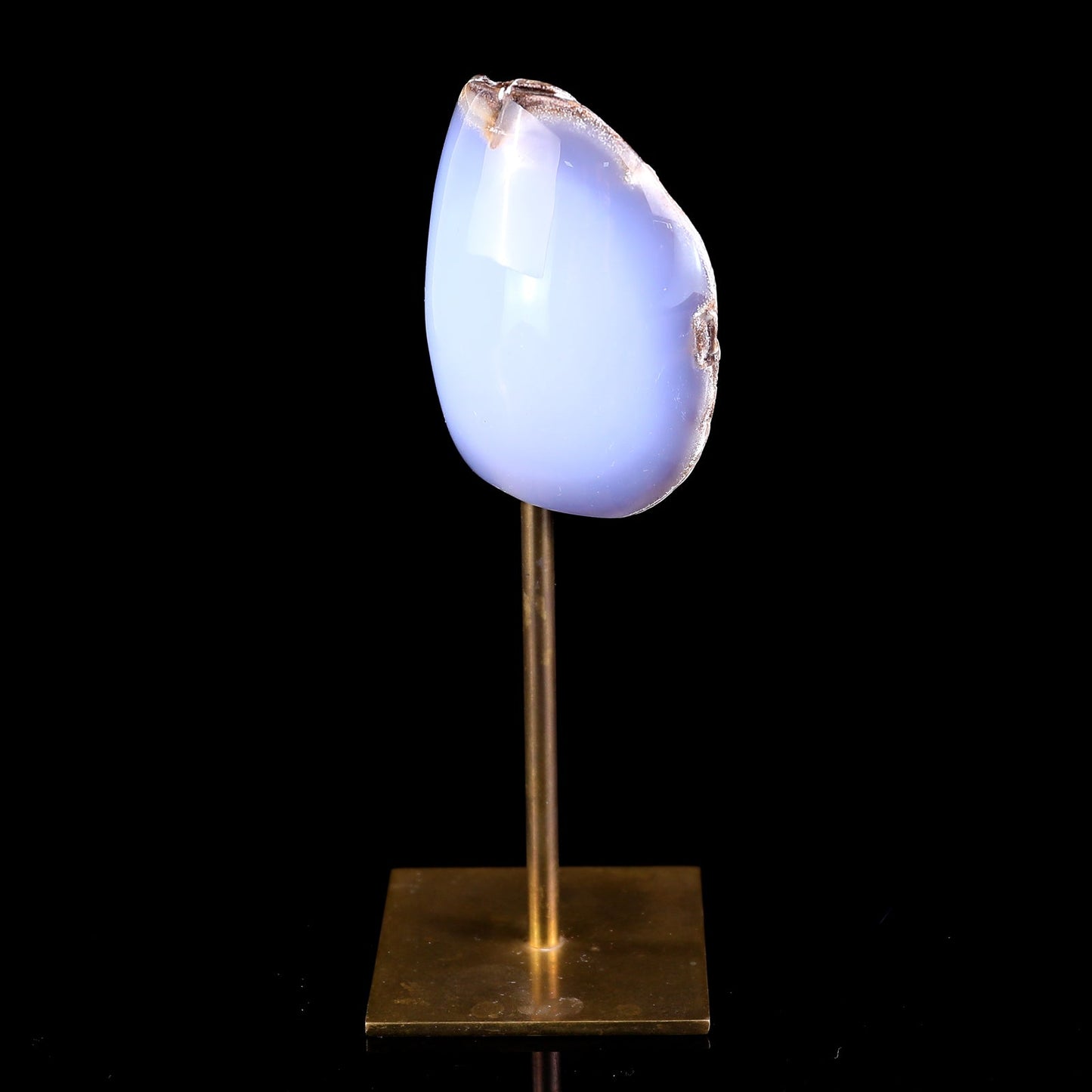 Nicedony 3.0" Blue Chalcedony Hand Carved Crystal Polished Stone - View 15