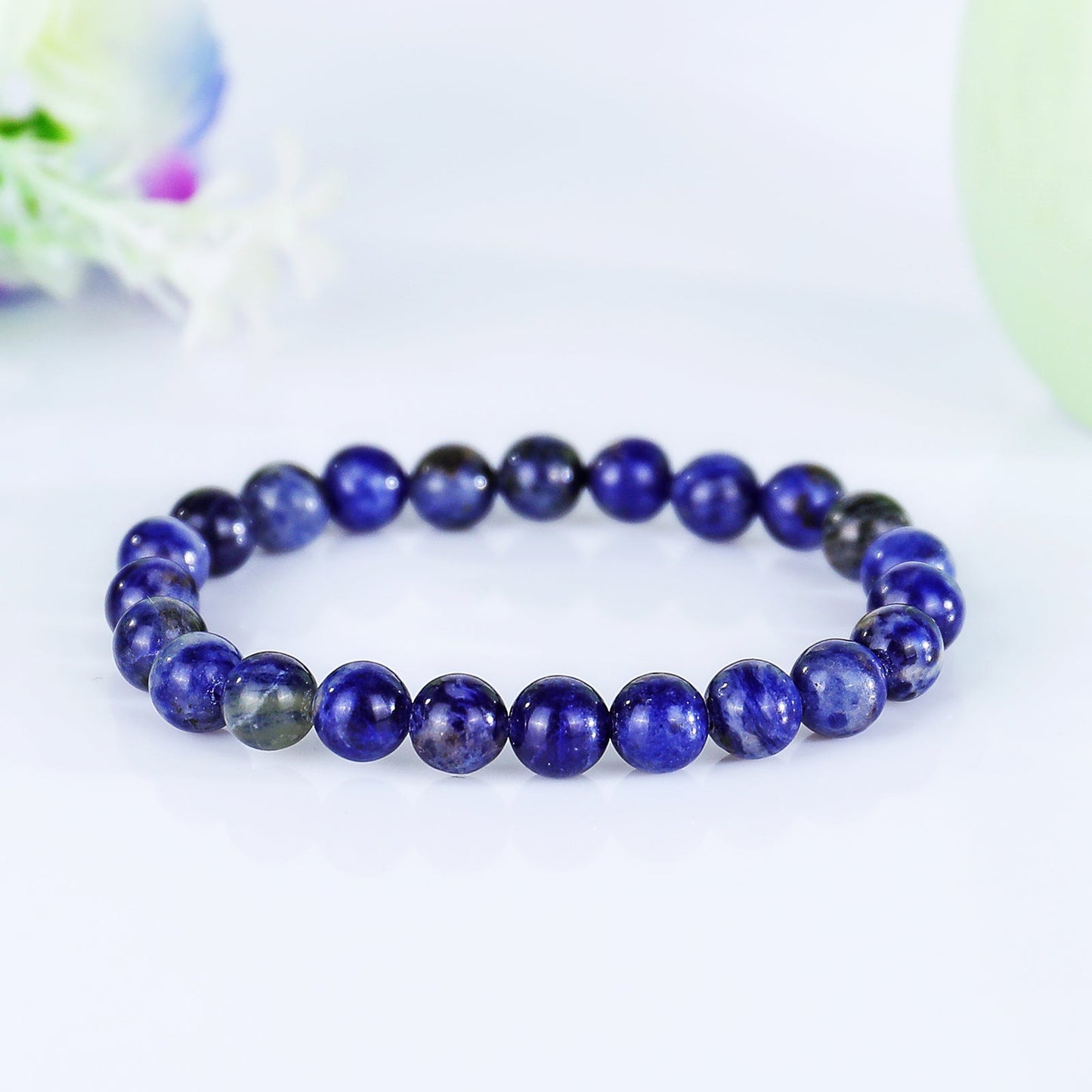 Nicedony Natural Sodalite Healing Energy Bracelet - View 7